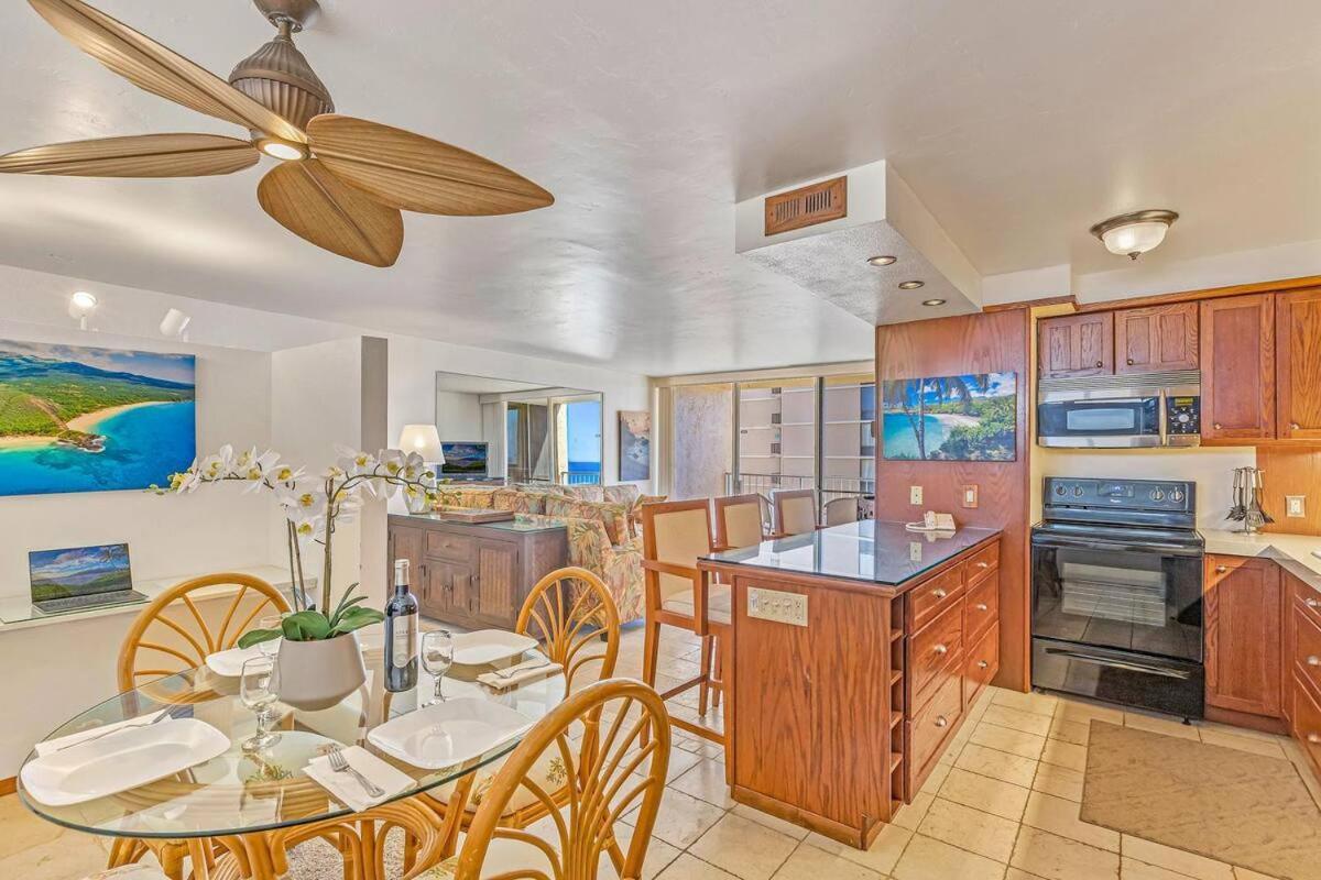 Stunning 1 Bedroom With Ocean And Island Views ~ Sleeps 4 ~ Royal Kahana 514 Bagian luar foto
